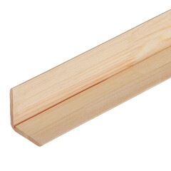 Изображение товара Угол наружный гладкий 45х45х5х2500 мм сорт Экстра сращенный