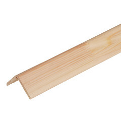 Угол наружный гладкий 45х45х5х2500 мм сорт Экстра сращенный - фото 3