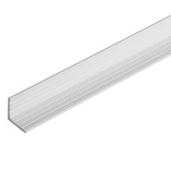 Уголок из экополимера ударопрочный 25х25х2000 мм Cosca AX001 - фото 1