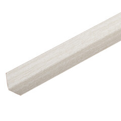 Уголок ПВХ 20х20х2700 мм ясень белый - фото 1
