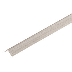 Уголок ПВХ 15х15х2700 мм текстурированный ясень серый - фото 3