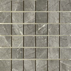 Изображение товара Мозаика Керамин Канон 1 серая матовая из керамогранита 300х300х10 мм