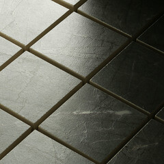 Мозаика Керамин Канон 1 серая матовая из керамогранита 300х300х10 мм - фото 4