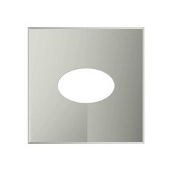 Изображение товара Фланец Дымок разрезной 0-20° для дымоходов d115х200 мм без изоляции AISI 430