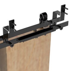 Комплект доводчиков для раздвижной системы Лофт черный матовый - фото 2