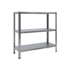 Стеллаж металлический оцинкованный ES 753x750x300 мм 3 полки - фото 1