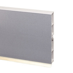 Изображение товара Цоколь для шкафа ПВХ металлик 4000х6х100 мм