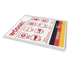 Поликарбонат монолитный Woggel 2 мм 2,05х3,05 м прозрачный