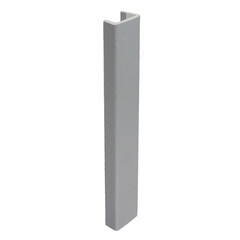 Изображение товара Заглушка торцевая для цоколя ПВХ металлик