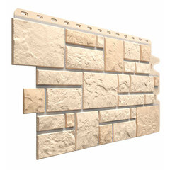 Панель фасадная Docke Burg New 946х445 мм пшеничная - фото 4