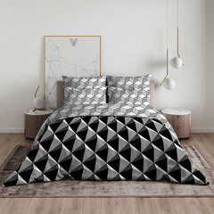 Комплект постельного белья 1,5-спальный бязь Василиса 7650/1 мультиколор с простыней 150х214 см - фото 3