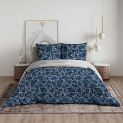 Комплект постельного белья Евро бязь Василиса 9606/1 мультиколор с простыней 200х216 см - фото 2