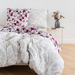 Комплект постельного белья Семейный перкаль Double Dreams 70242/1 с простыней 220х240 см - фото 5