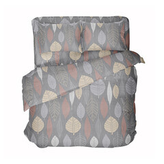 Комплект постельного белья 2-спальный бязь Самойловский текстиль Клевер мультиколор с простыней 180х220 см - фото 1