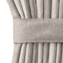 Штора рогожка бежевая 200х270 см Волшебная Ночь Зебра (763082) - фото 2