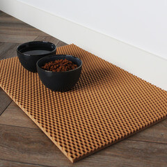 Коврик универсальный Еvaline ЭВА Соты 60х40 см песочный - фото 8