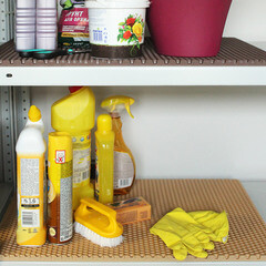 Коврик универсальный Еvaline ЭВА Соты 60х40 см песочный - фото 4