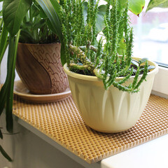 Коврик универсальный Еvaline ЭВА Соты 60х40 см песочный - фото 6