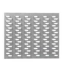 Пластина гвоздевая оцинкованная 129х152х1.0 мм - фото 1