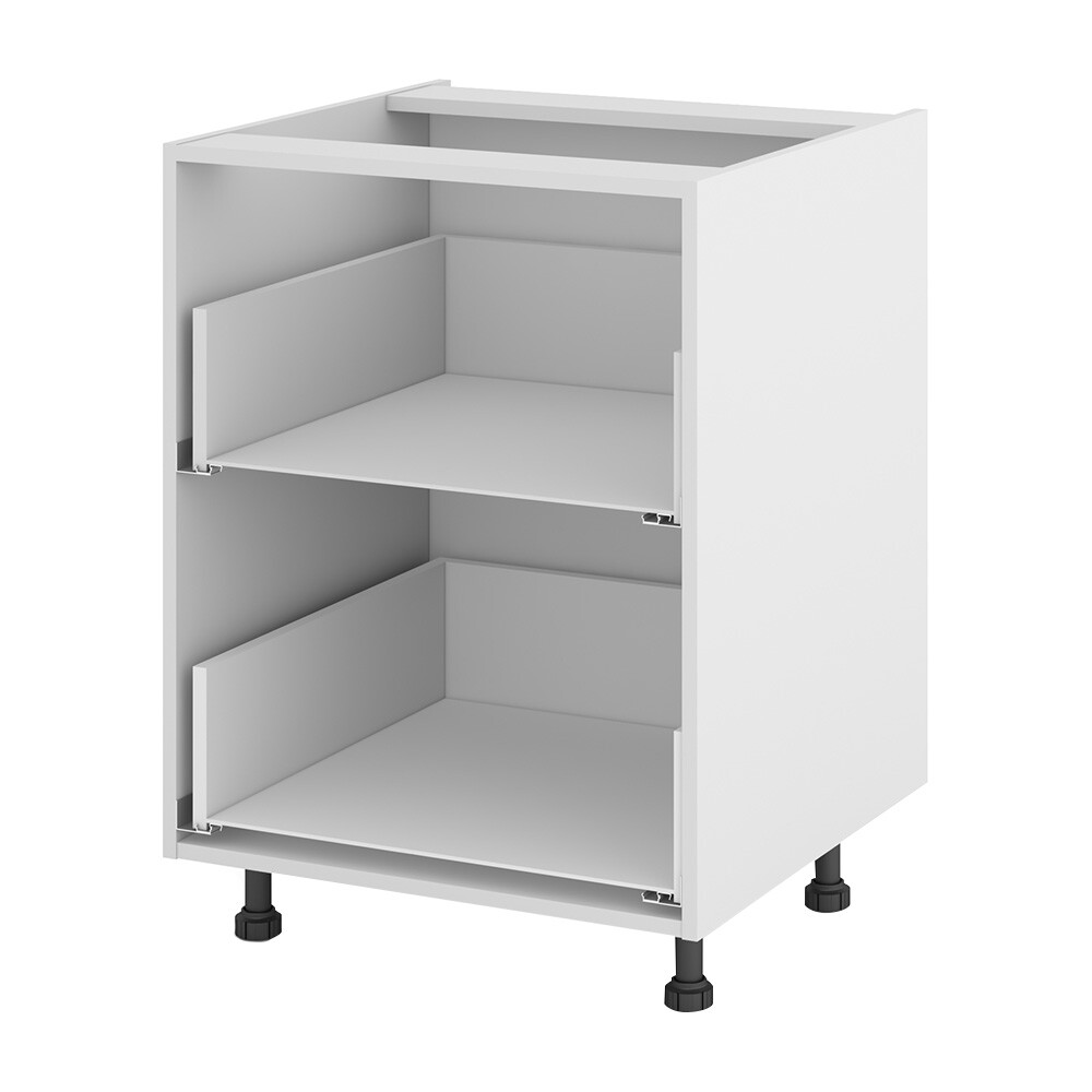 Изображение товара Напольный кухонный шкаф Вардек 80x72x56 см белый двухярусный
