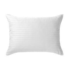 Изображение товара Наволочка 50х70 страйп-сатин белая Verossa Stripe (2 шт.)