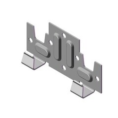 Пластина кляммерная Grand Line стартовая оцинкованная 39х10х1,2 мм