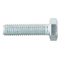 Изображение товара Болт оцинкованный M8x30 мм DIN 933 10,9 (100 шт.)