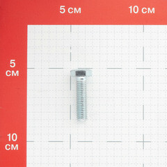 Болт оцинкованный M8x30 мм DIN 933 10,9 (100 шт.) - фото 5