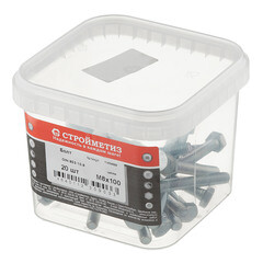 Болт оцинкованный M8x100 мм DIN 933 10,9 (20 шт.) - фото 6