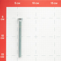 Болт оцинкованный M8x100 мм DIN 933 10,9 (20 шт.) - фото 5