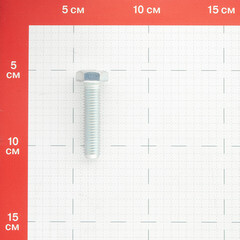 Болт оцинкованный M12x50 мм DIN 933 10,9 (50 шт.) - фото 6