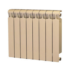 Радиатор биметаллический Rifar Моnolit 500 мм 8 секций 3/4 боковое подключение бежевый - фото 3