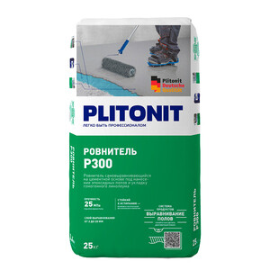 Ровнитель (наливной пол) финишный Plitonit Р300 самовыравнивающийся ...