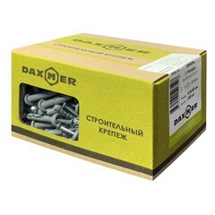 Дюбель-гвоздь 6x40 мм полукруглая манжета полипропилен (200 шт.) - фото 2