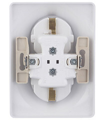 Розетка Systeme Electric Glossa встраиваемая белая (GSL000124) - фото 4