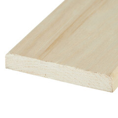 Наличник 85х14х2200 мм сорт А сращенный осина - фото 2