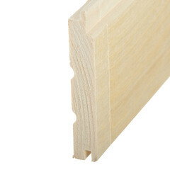 Вагонка осина Софтлайн сорт А 16х93х2700 мм S раб.= 2,35 кв.м сращенная - фото 5