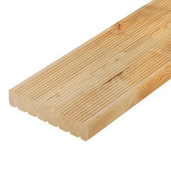 Доска террасная 27х143х2000 мм лиственница сорт АВ S раб.=0,286 кв.м - фото 6