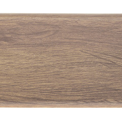 Плинтус ПВХ напольный Wimar Quadro 100 мм дуб викторианский 2200 мм Г-профиль со съемной панелью - фото 3