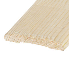 Наличник сращенный 65х10х2200 мм массив без покрытия прямой (1 шт.) - фото 2