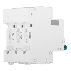 Автоматический выключатель модульный Dekraft BA-103 3P 20А тип C 6 кА 230/400 В (12306DEK) - фото 2