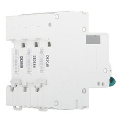 Автоматический выключатель модульный Dekraft BA-103 3P 63А тип C 6 кА 230/400 В (12311DEK) - фото 2