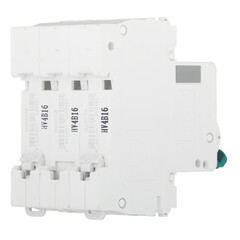 Автоматический выключатель модульный Dekraft BA-101 3P 16А тип B 4,5 кА 230/400 В (11030DEK) - фото 3