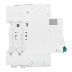 Автоматический выключатель модульный Dekraft BA-103 2P 16А тип B 6 кА 230/400 В (12225DEK) - фото 2