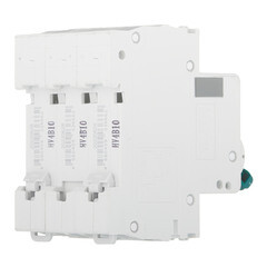 Автоматический выключатель модульный Dekraft BA-103 3P 10А тип B 6 кА 230/400 В (12239DEK) - фото 3