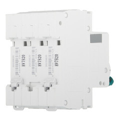 Автоматический выключатель модульный Dekraft BA-103 3P 20А тип B 6 кА 230/400 В (12242DEK) - фото 2