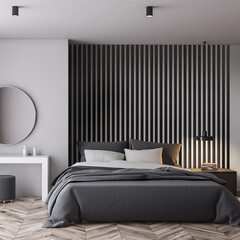 Декоративная рейка МДФ 35х16х2700 мм черная Стильный Дом - фото 3