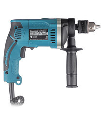 Дрель сетевая ударная Makita HP1630 710 Вт ключевой патрон - фото 8