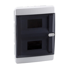 Изображение товара Щит распределительный встраиваемый КЭАЗ OptiBox ЩРВ пластиковый IP41 290х236х102,9 мм 18 модулей