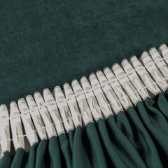 Штора канвас зеленая 150х280 см Legrand Канвас (58100830) - фото 4